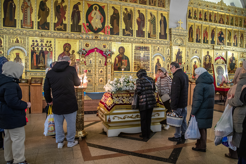 Великая суббота в Георгиевском соборе в Одинцово