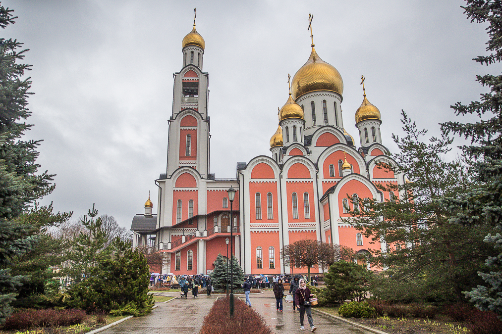Великая суббота в Георгиевском соборе в Одинцово