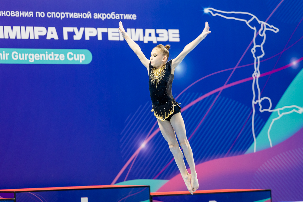Международный турнир по спортивной акробатике в Одинцово