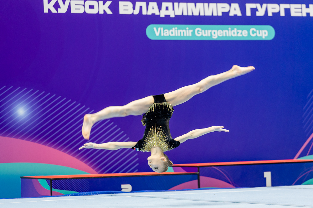 Международный турнир по спортивной акробатике в Одинцово