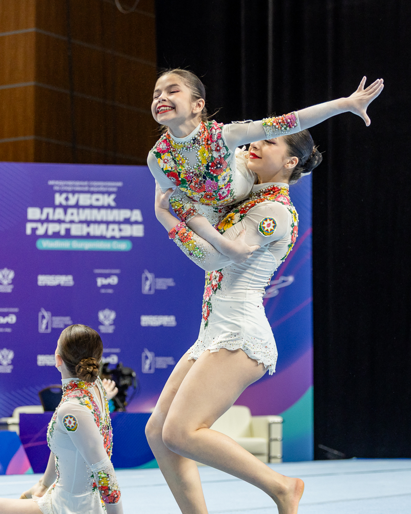 Международный турнир по спортивной акробатике в Одинцово