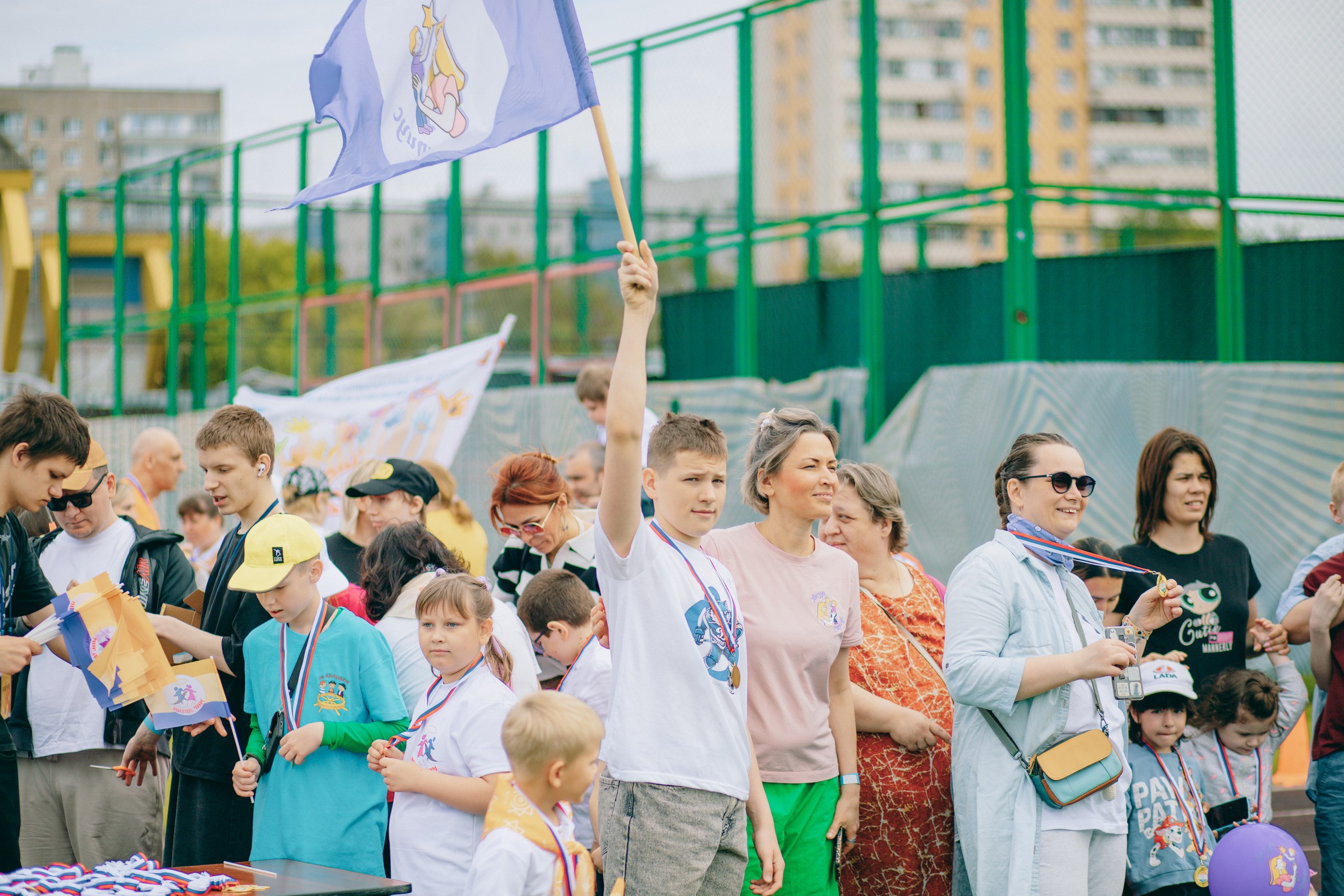 Благотворительный забег «Я бегу — ребёнку помогу!» в Одинцово