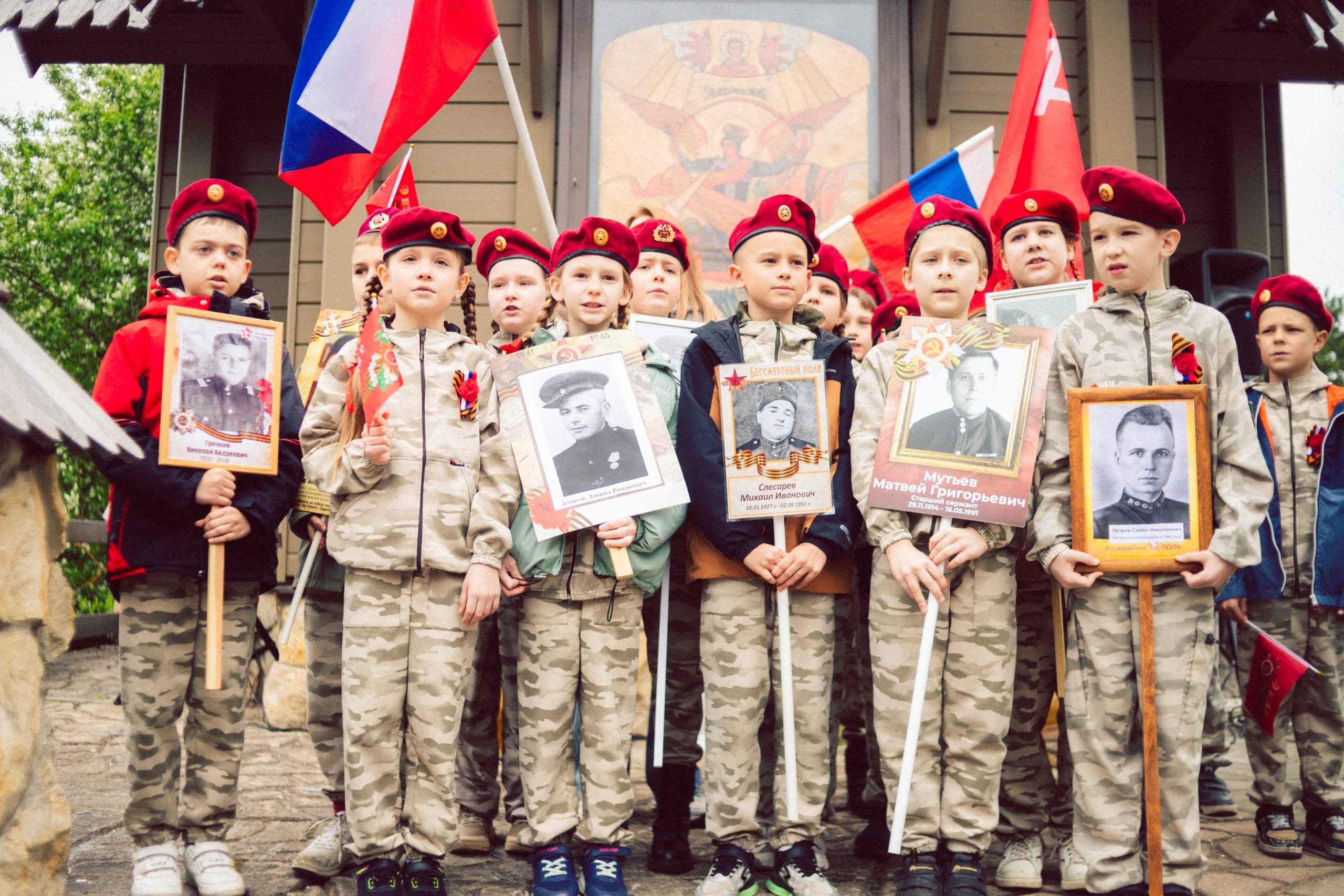 День Победы в Дунино