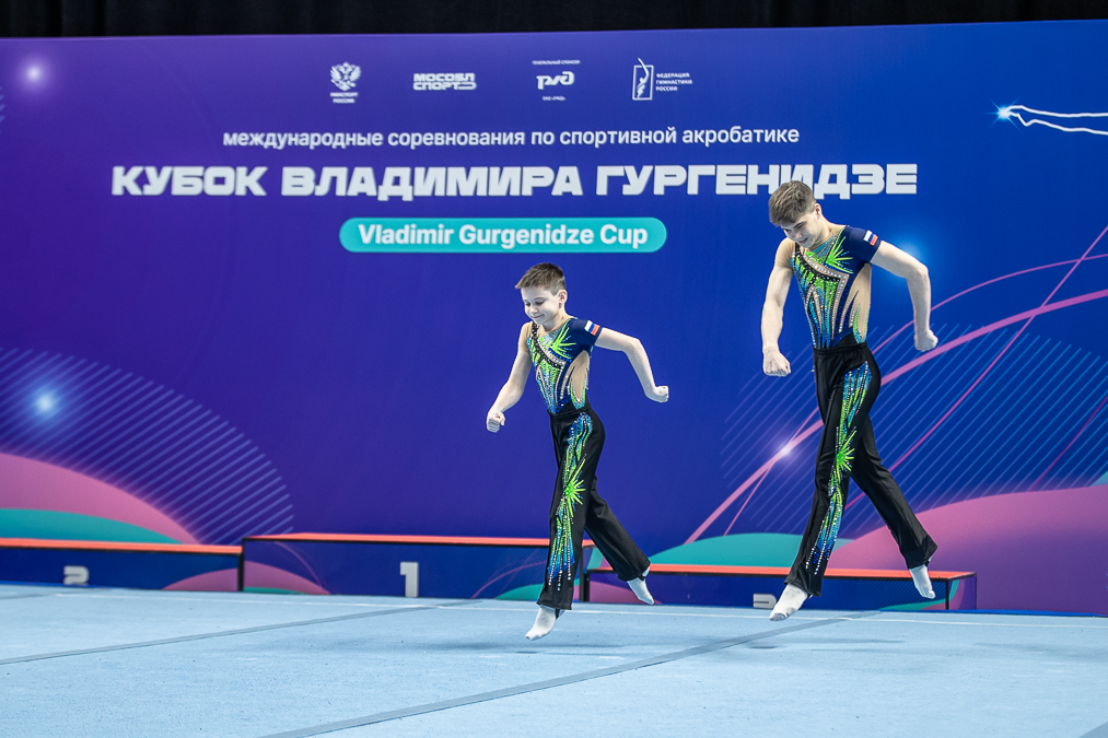 Международный турнир по спортивной акробатике в Одинцовском спортивно-зрелищном комплексе