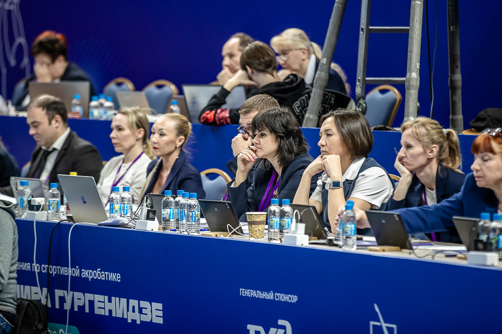 Международный турнир по спортивной акробатике в Одинцовском спортивно-зрелищном комплексе
