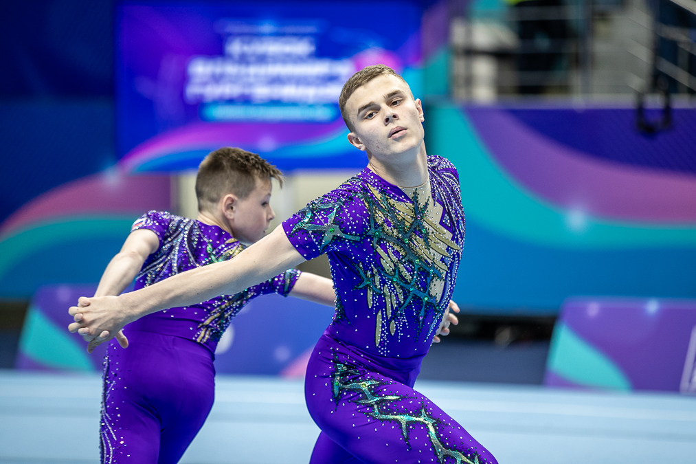 Международный турнир по спортивной акробатике в Одинцовском спортивно-зрелищном комплексе