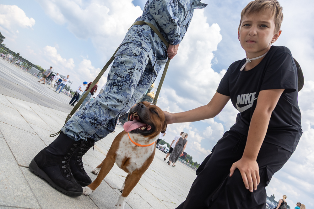 «Один день с полицией» в парке «Патриот»