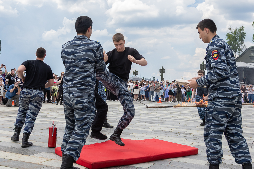 «Один день с полицией» в парке «Патриот»