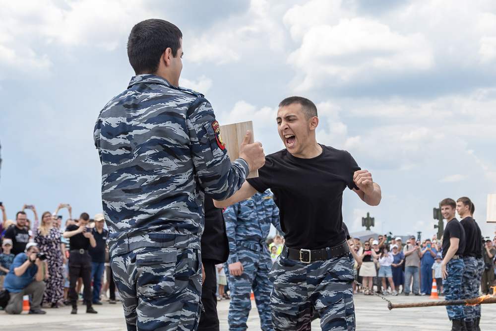 «Один день с полицией» в парке «Патриот»
