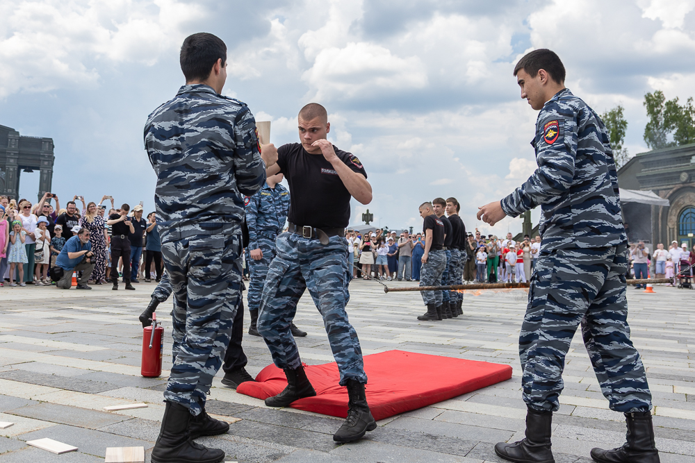 «Один день с полицией» в парке «Патриот»