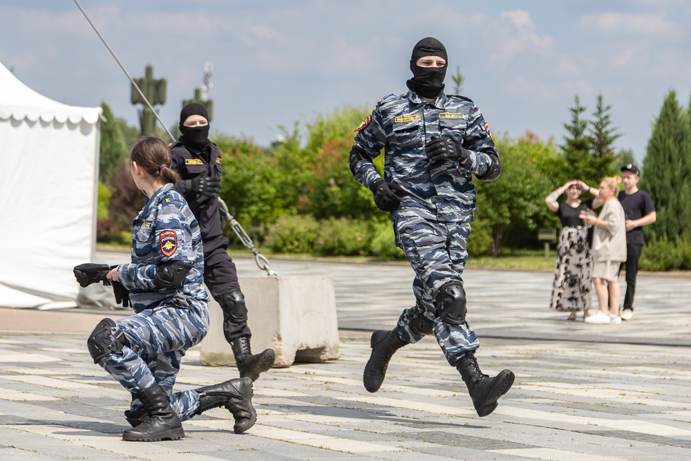 «Один день с полицией» в парке «Патриот»