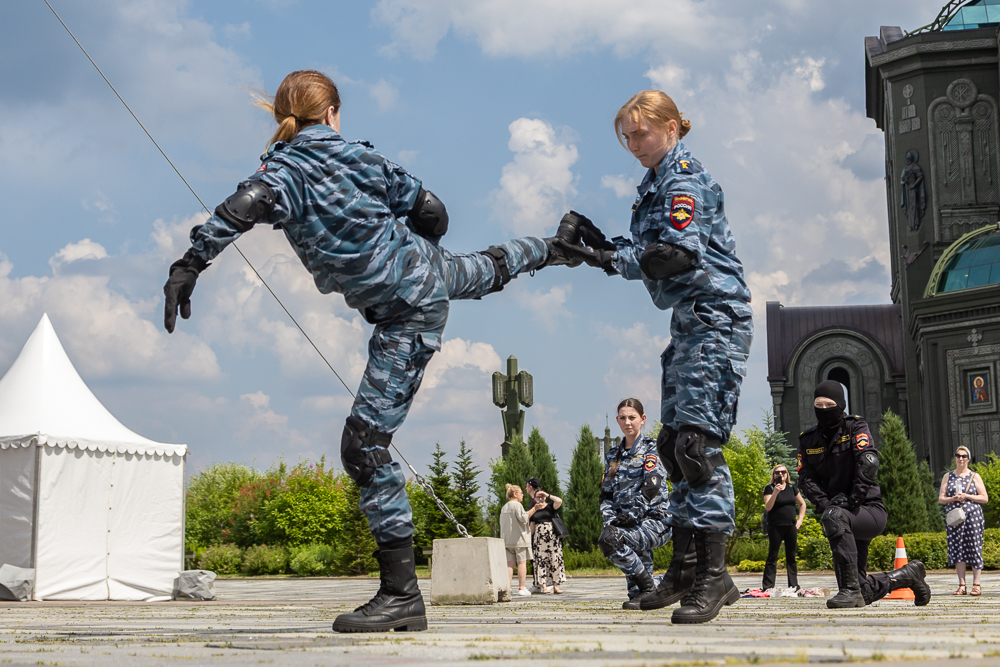 «Один день с полицией» в парке «Патриот»