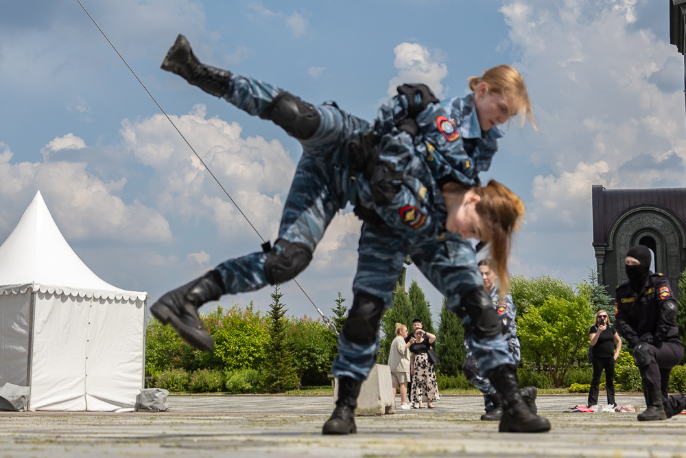 «Один день с полицией» в парке «Патриот»