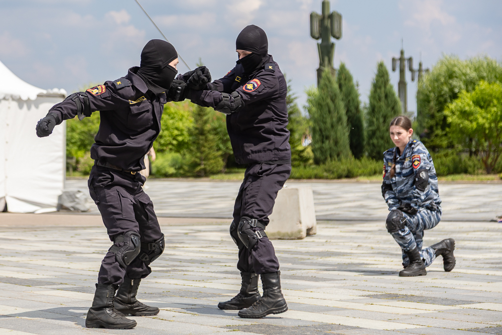 «Один день с полицией» в парке «Патриот»