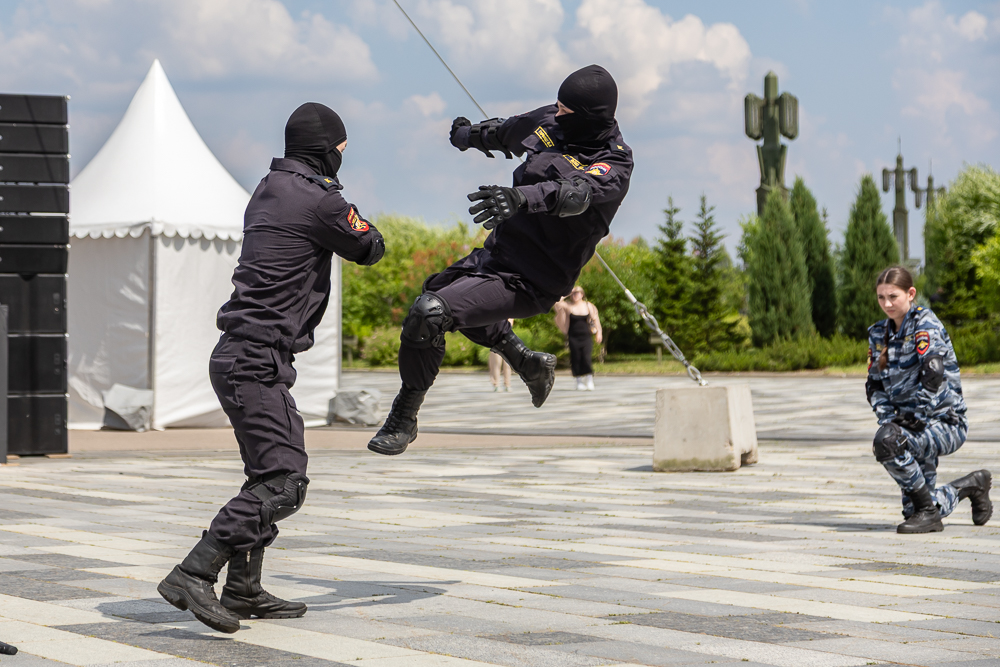 «Один день с полицией» в парке «Патриот»