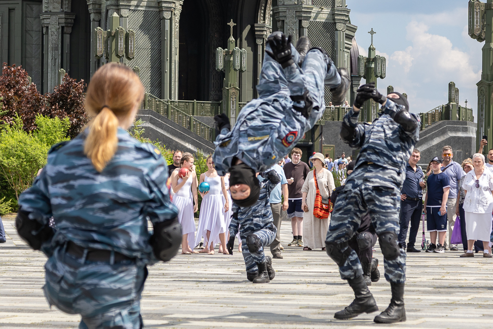 «Один день с полицией» в парке «Патриот»