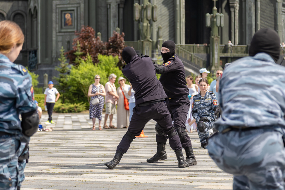 «Один день с полицией» в парке «Патриот»