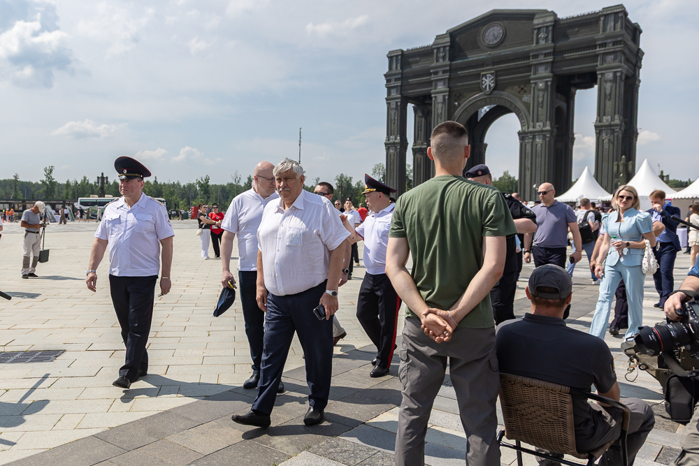 «Один день с полицией» в парке «Патриот»