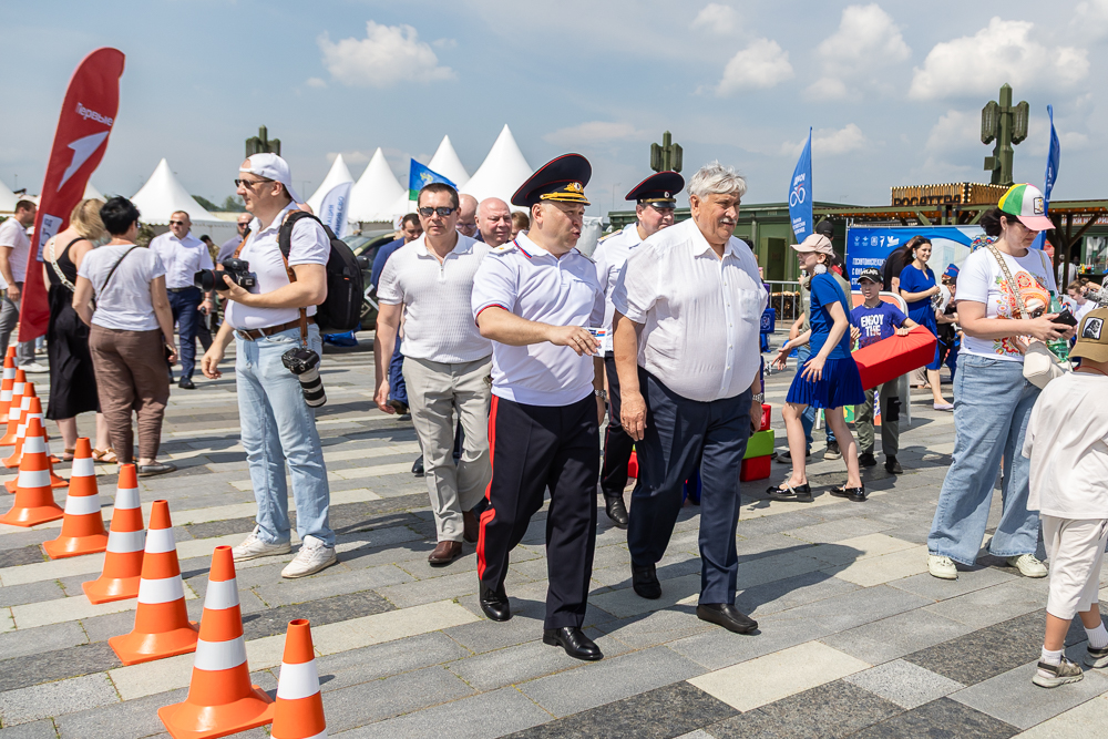 «Один день с полицией» в парке «Патриот»