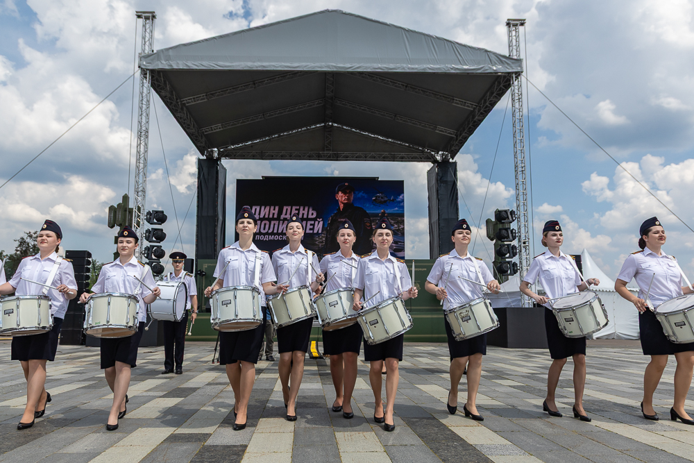 «Один день с полицией» в парке «Патриот»