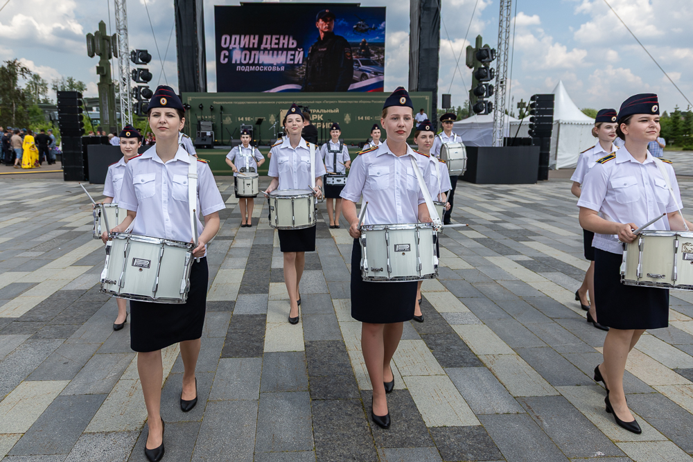 «Один день с полицией» в парке «Патриот»