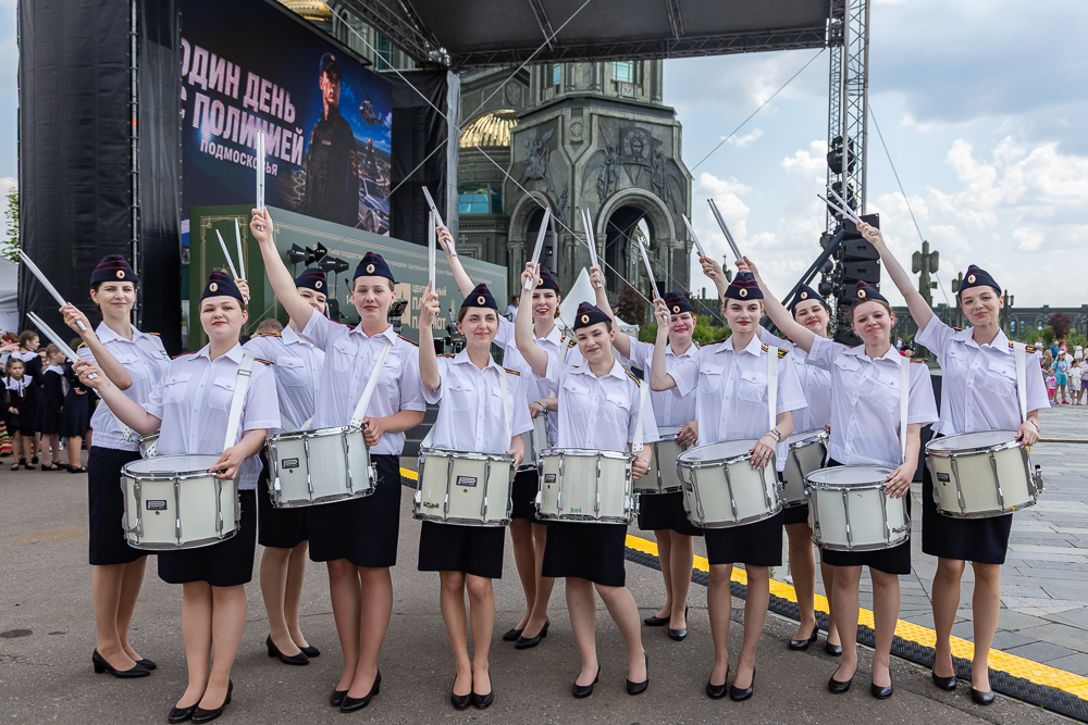 «Один день с полицией» в парке «Патриот»