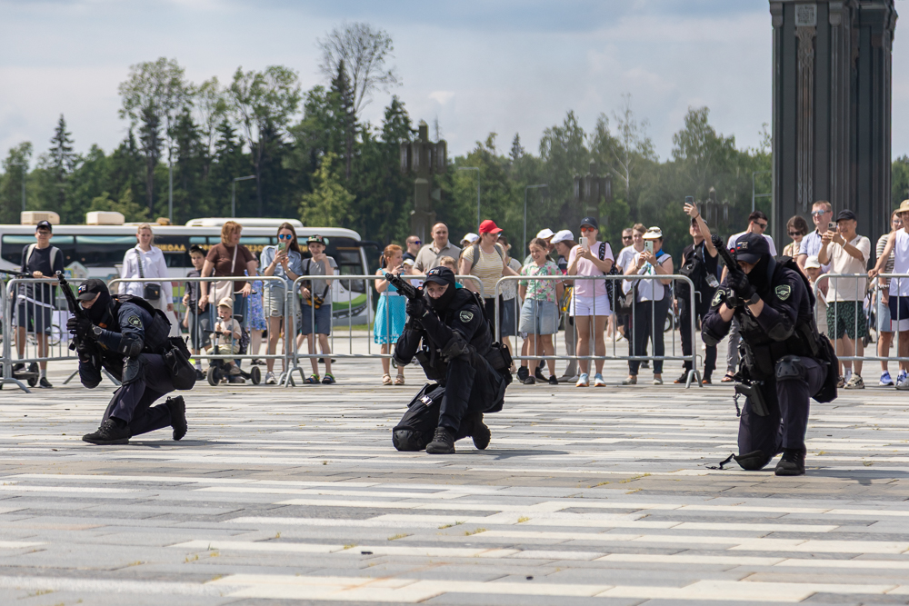 «Один день с полицией» в парке «Патриот»