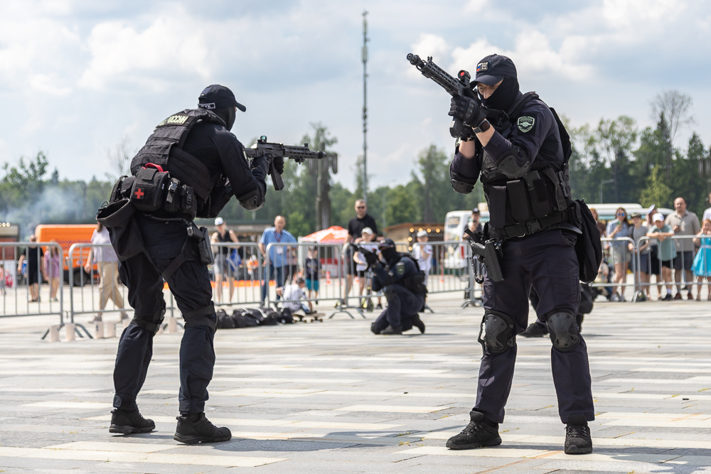 «Один день с полицией» в парке «Патриот»