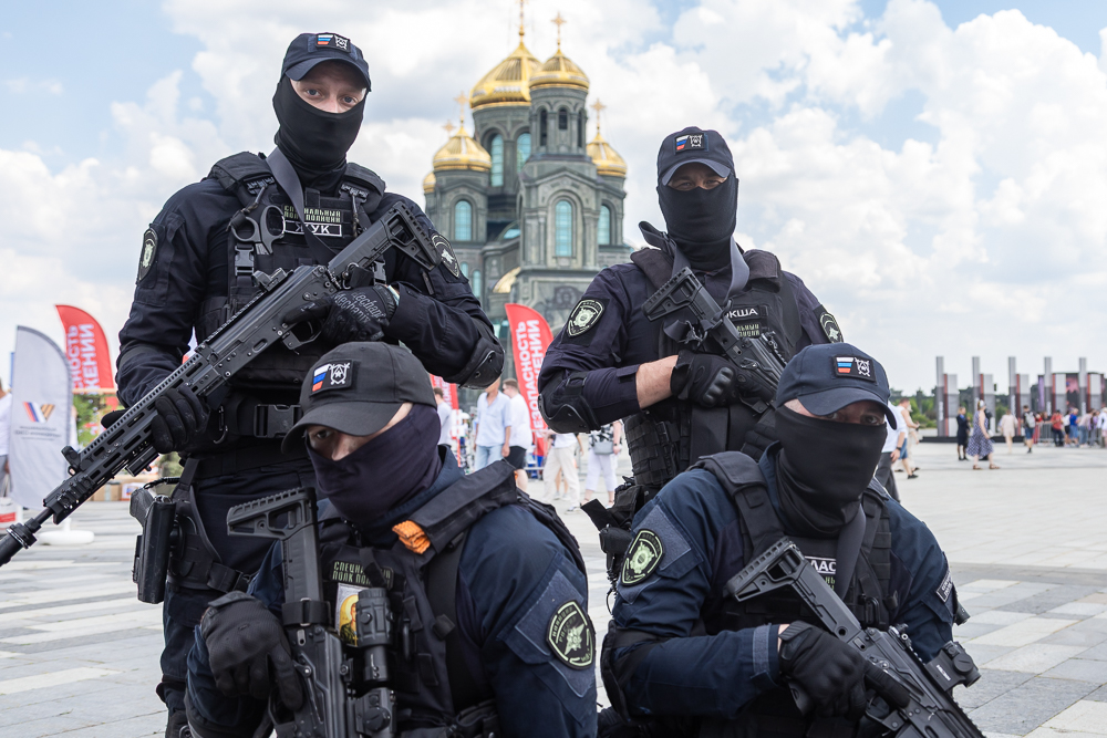 «Один день с полицией» в парке «Патриот»