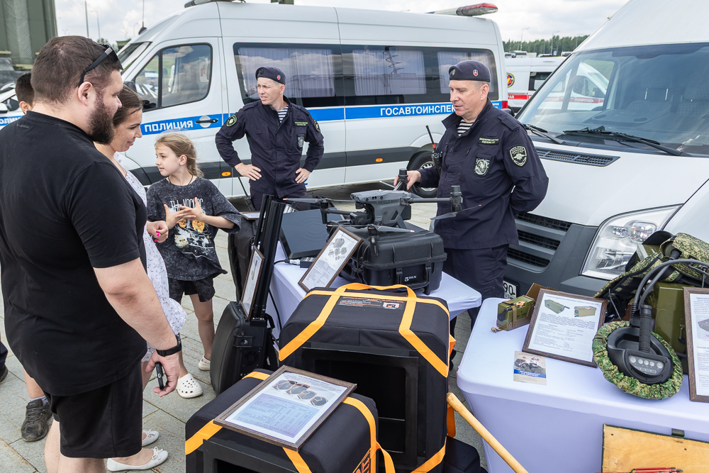 «Один день с полицией» в парке «Патриот»