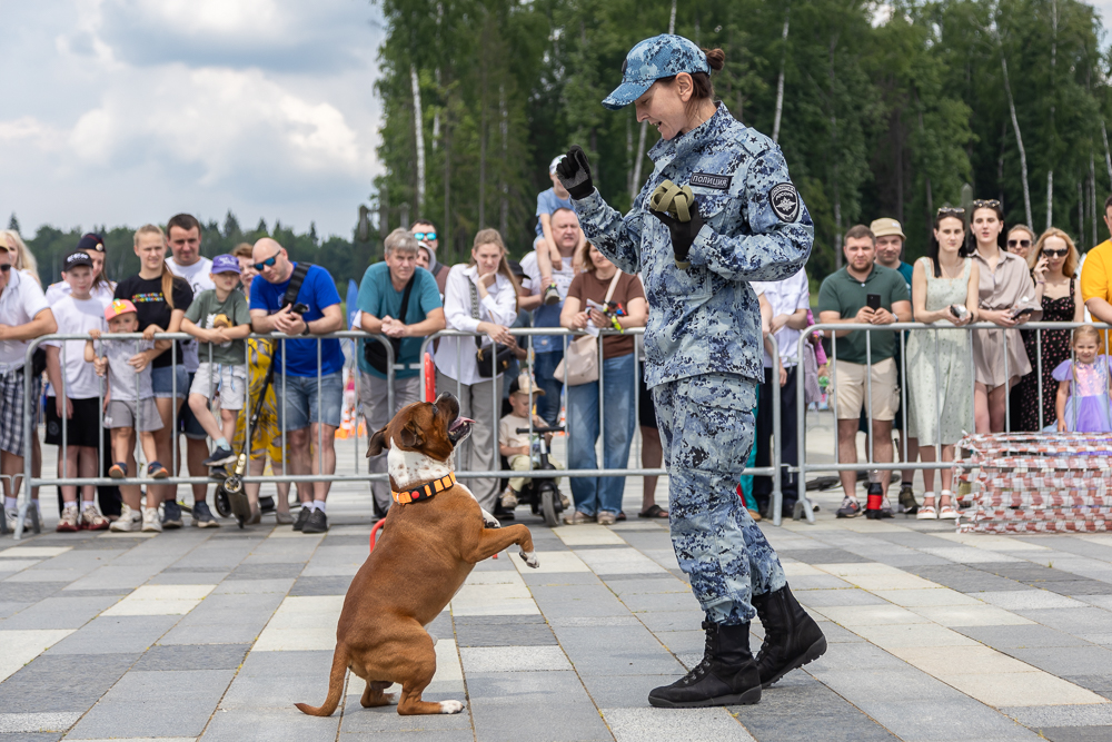 «Один день с полицией» в парке «Патриот»
