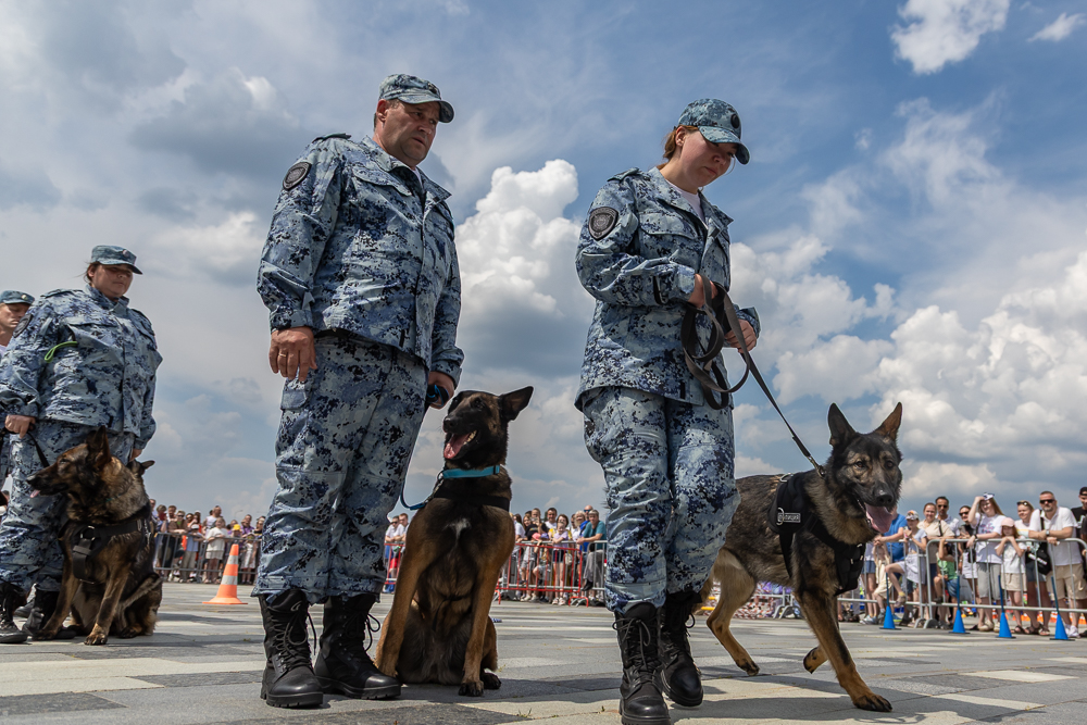 «Один день с полицией» в парке «Патриот»