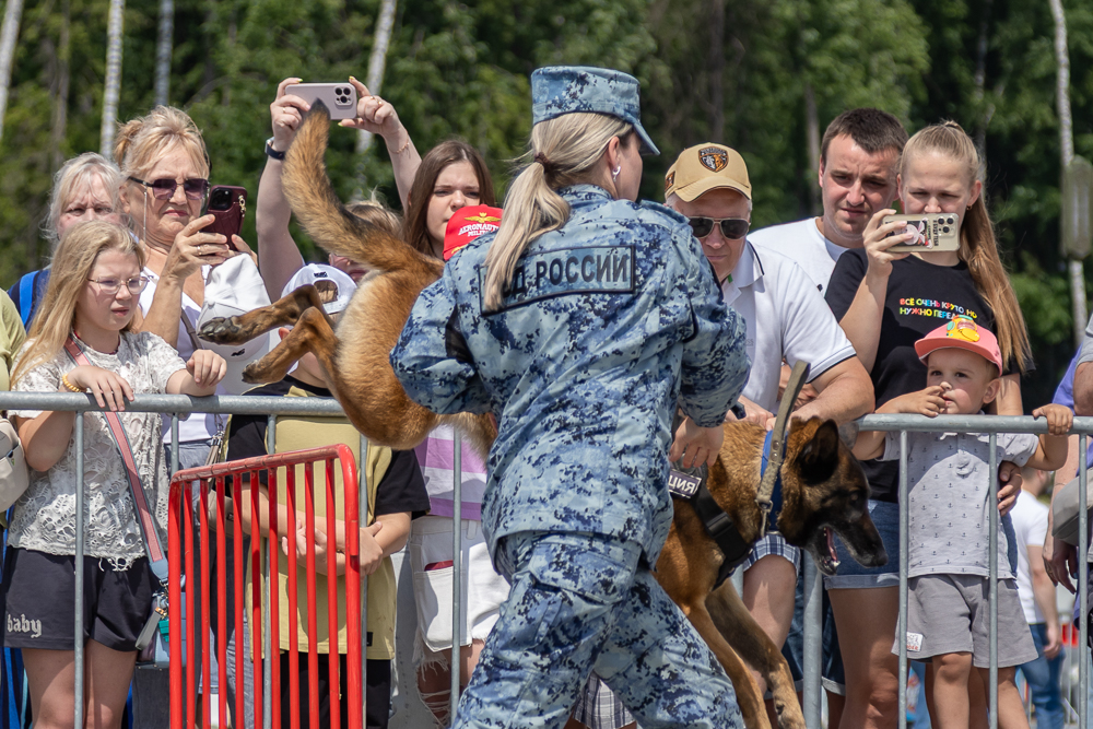 «Один день с полицией» в парке «Патриот»