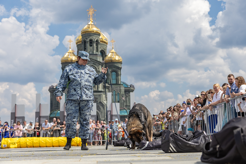 «Один день с полицией» в парке «Патриот»