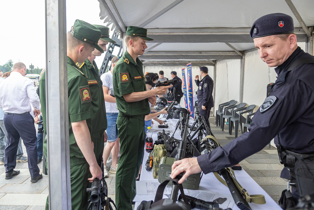 «Один день с полицией» в парке «Патриот»