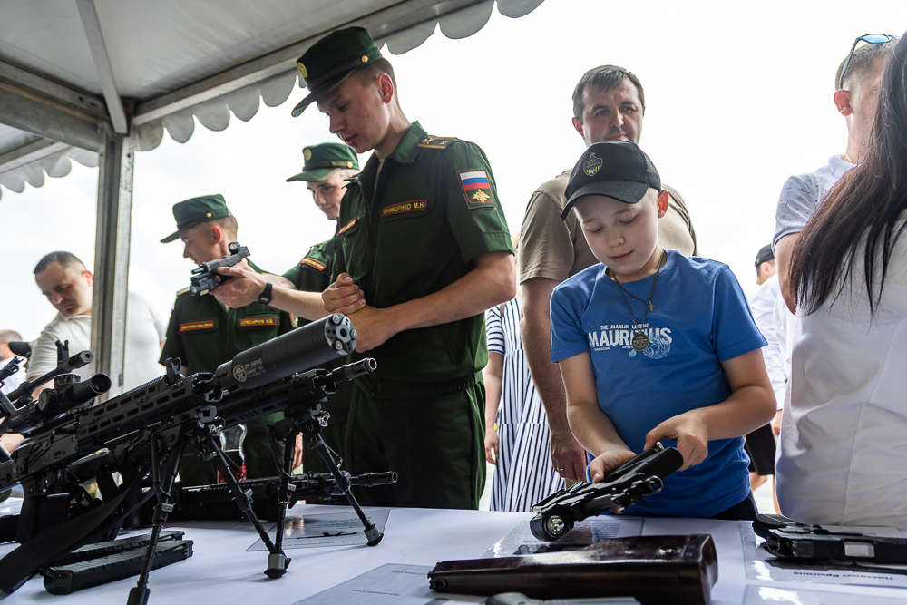 «Один день с полицией» в парке «Патриот»