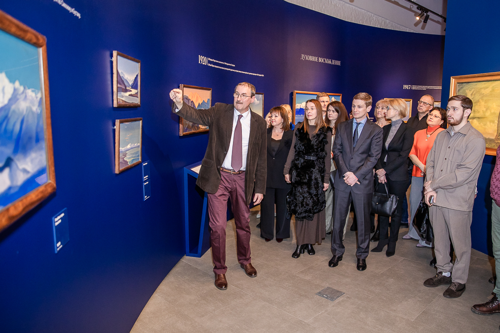 Ретроспективная выставка работ Николая Рериха в Звенигороде