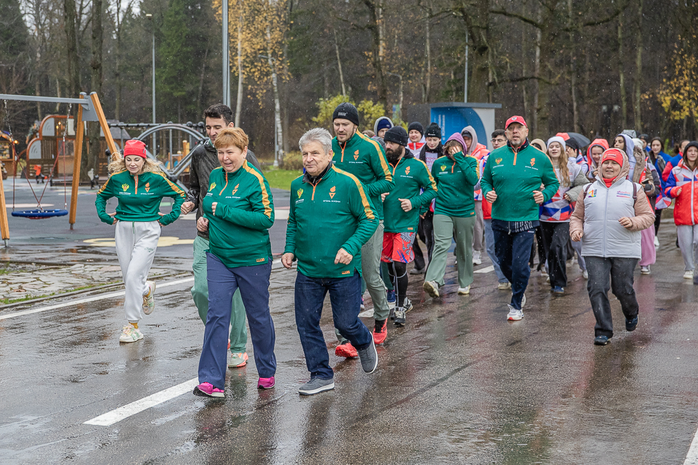 Эстафета «Огонь жизни» в Одинцово