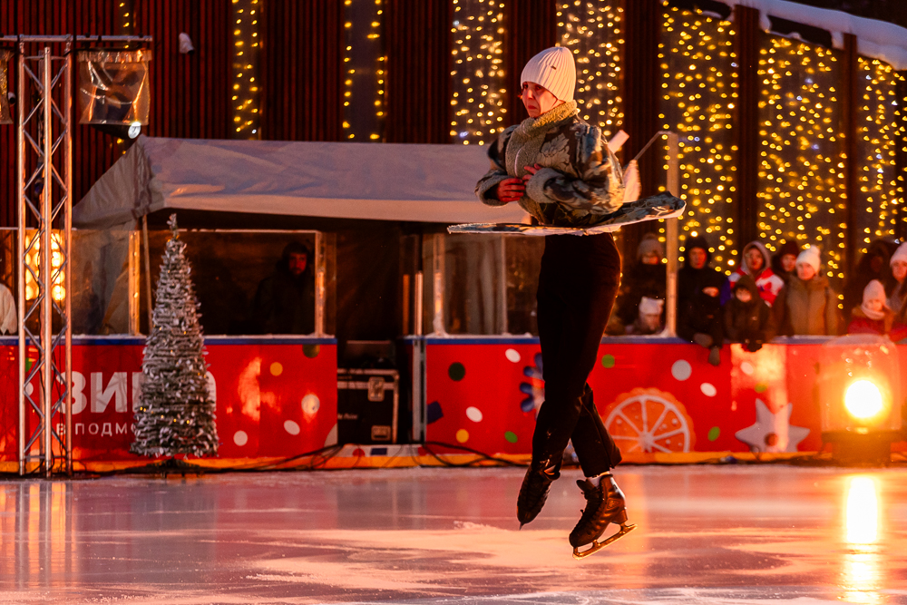 Ледовое шоу «Сказ о Руси» в парке Малевича