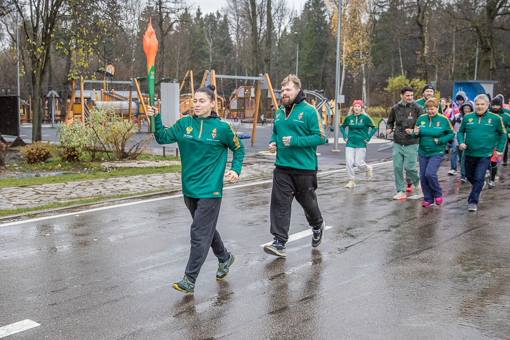 Эстафета «Огонь жизни» в Одинцово