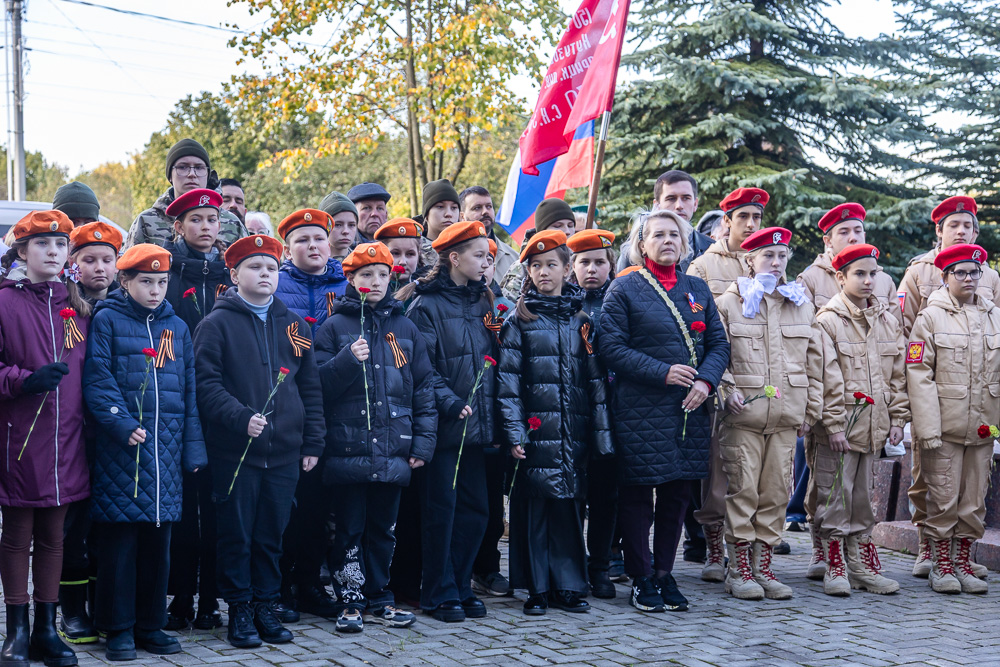 Захоронение на братской могиле в Ершово