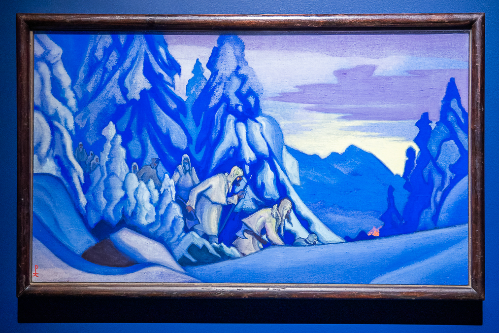 Ретроспективная выставка работ Николая Рериха в Звенигороде