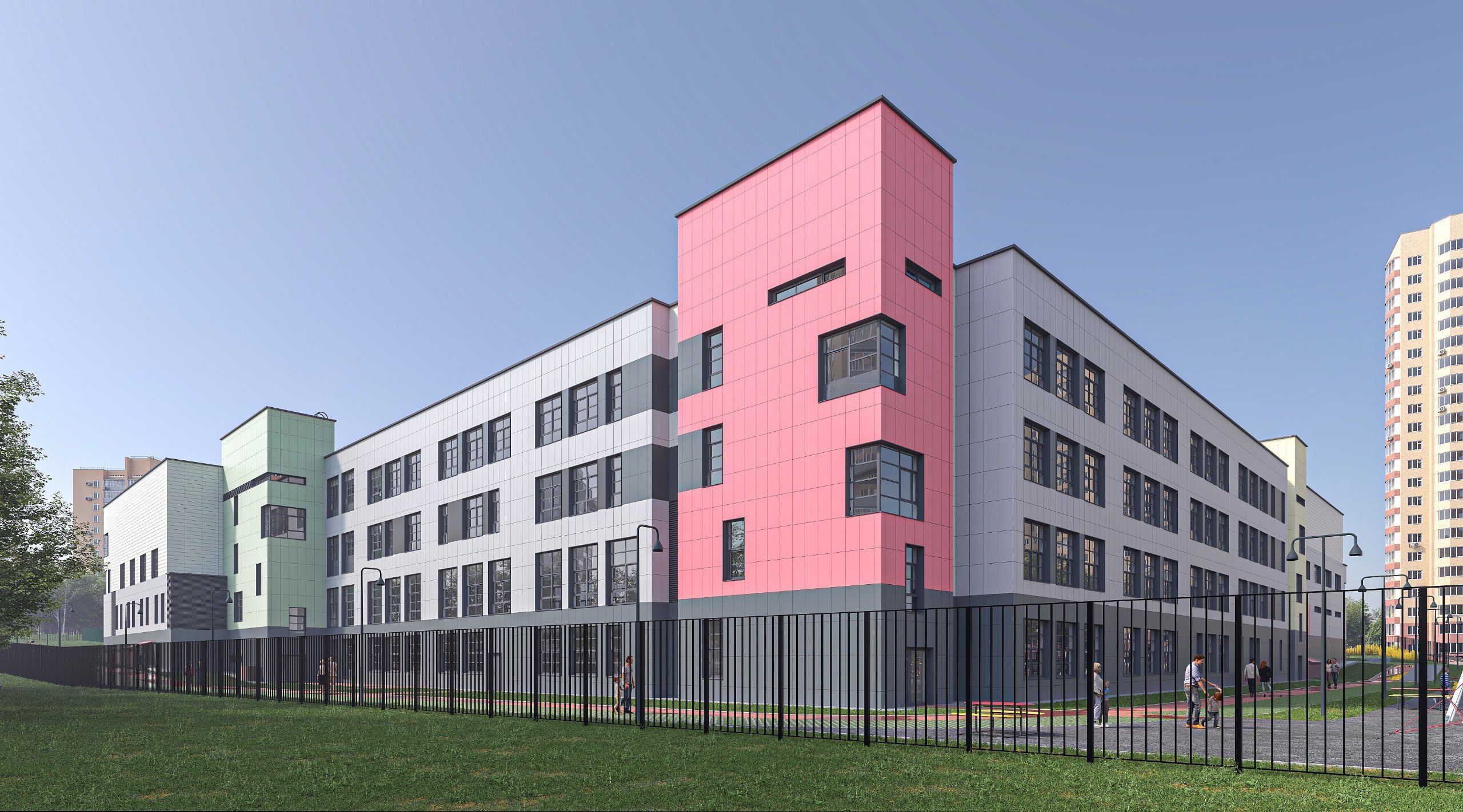 В Одинцово строят новый корпус школы № 9