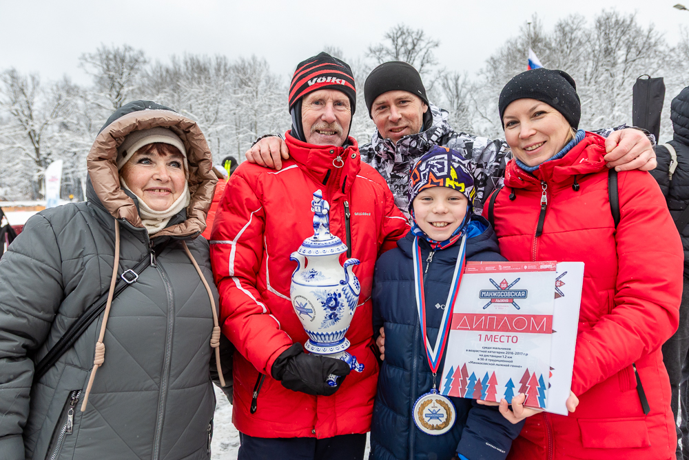 56‑я Манжосовская лыжная гонка в Одинцово