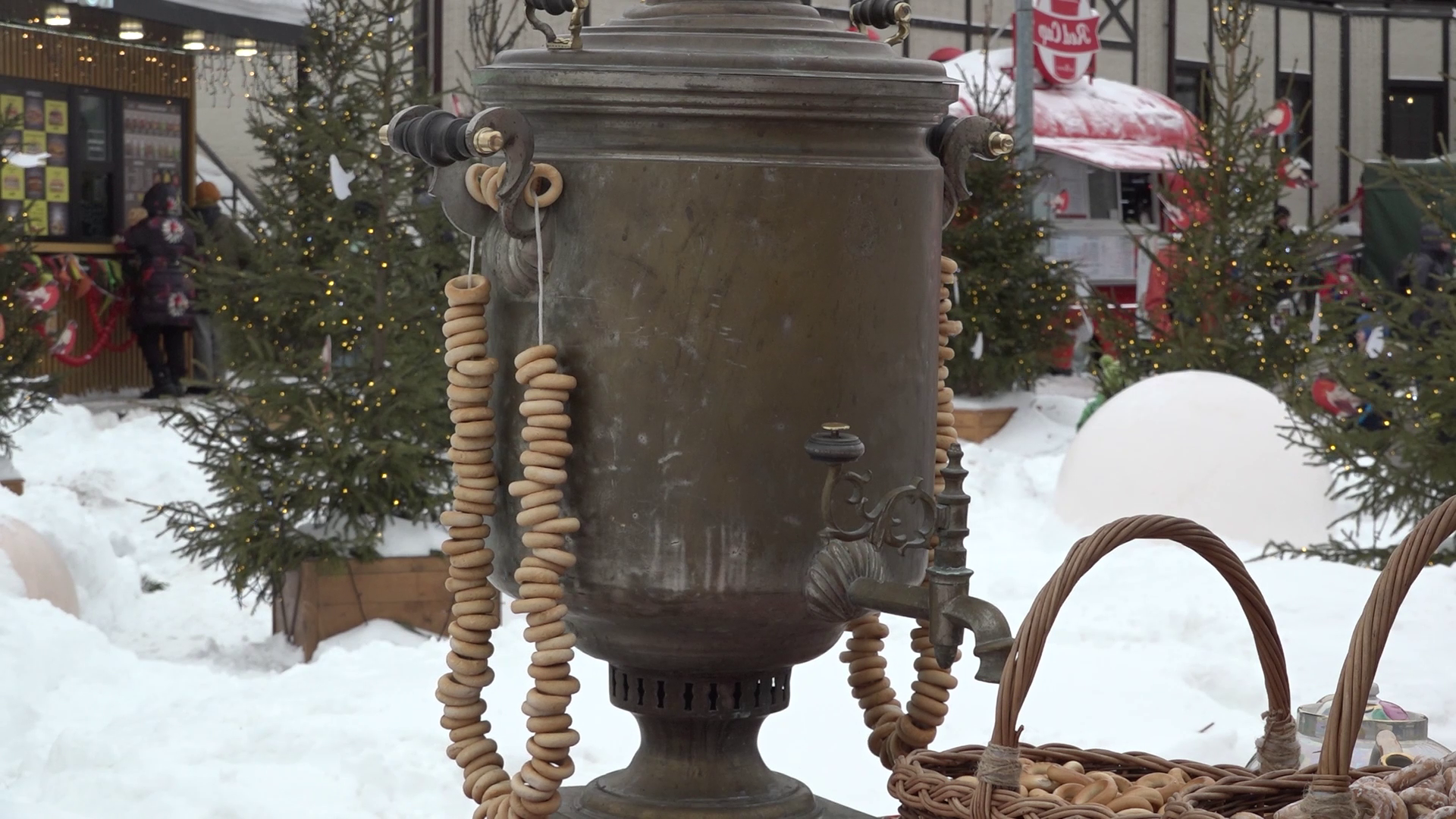 Как в Одинцово провожали Масленицу