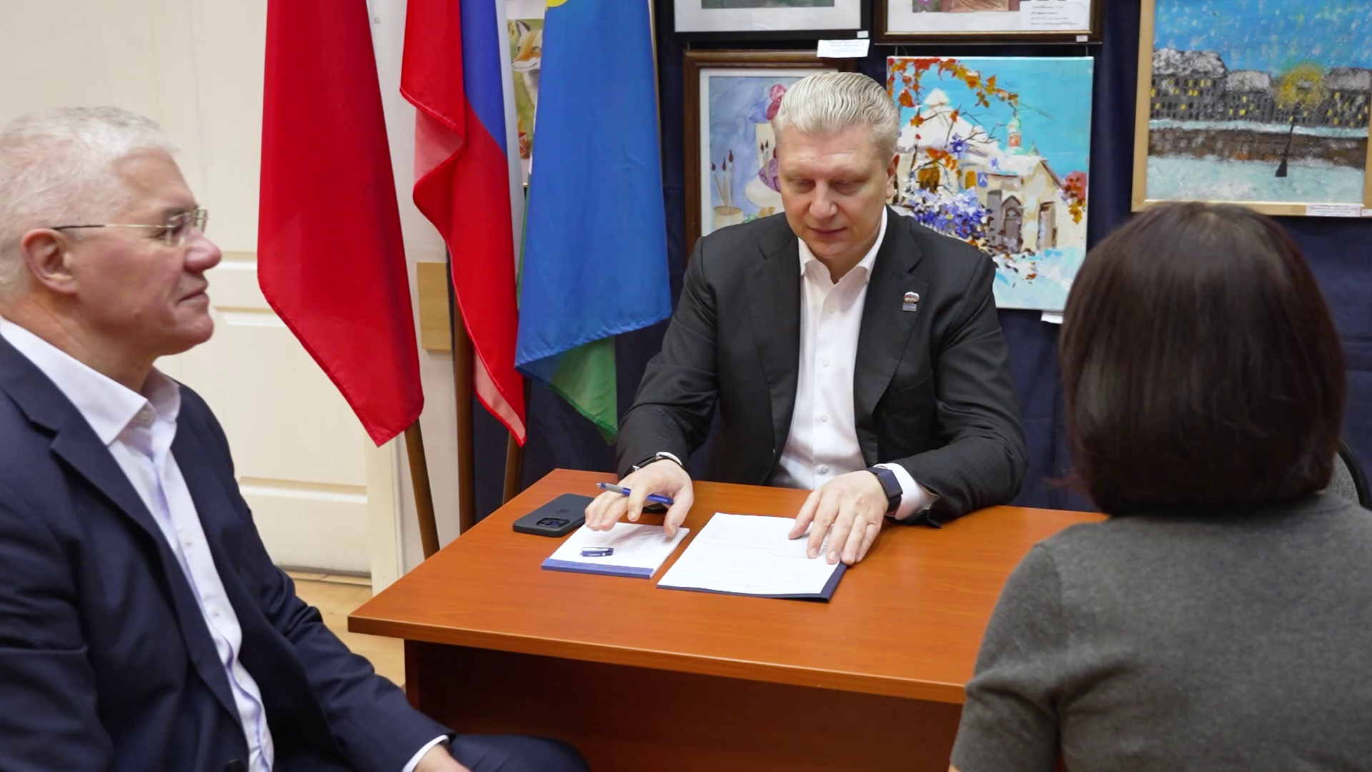 На контроле главы