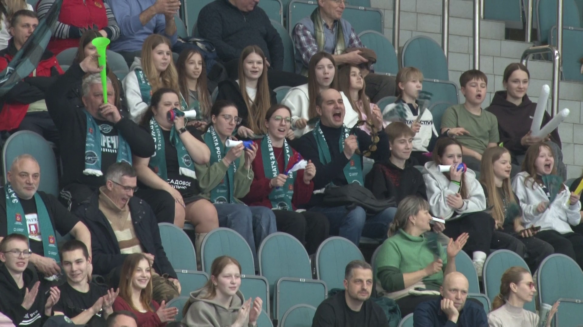 Домашний матч зареченок