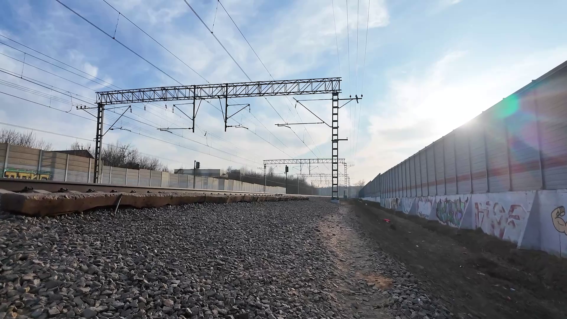 Строительство перехода возобновилось