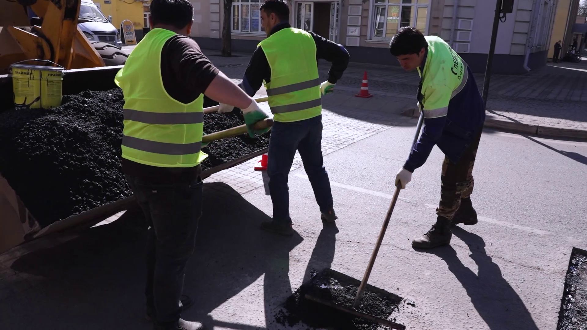Ямочный ремонт в Звенигороде