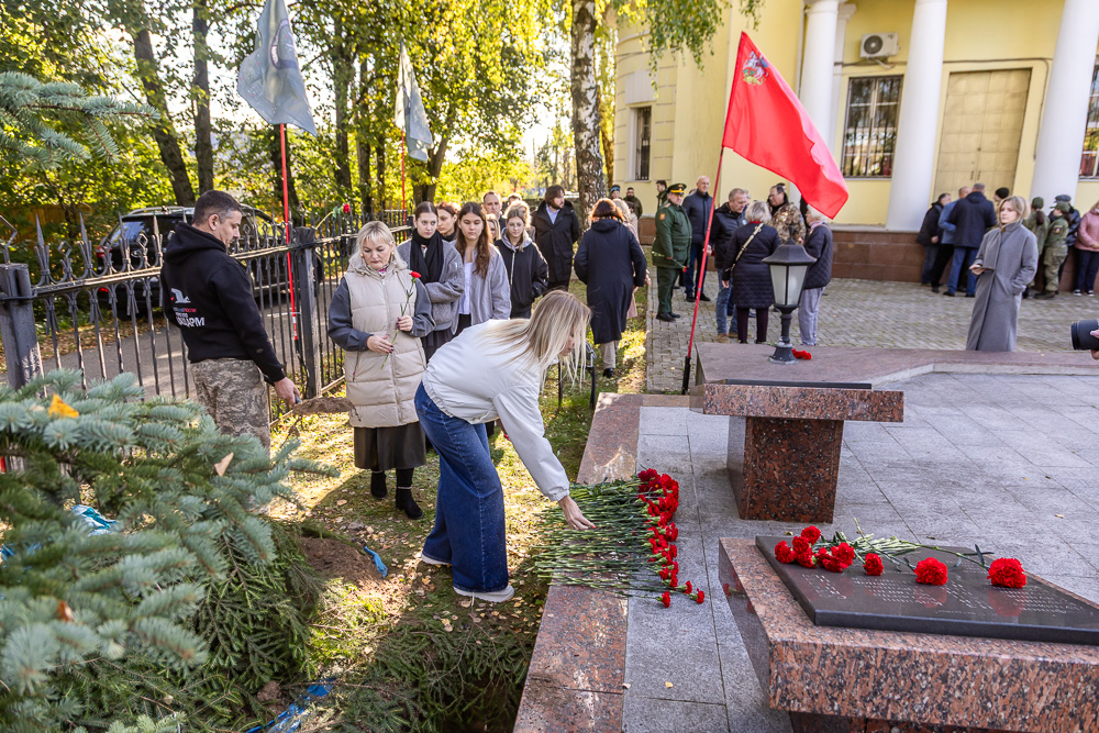 Захоронение на братской могиле в Ершово
